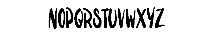 cute cuttie Font UPPERCASE