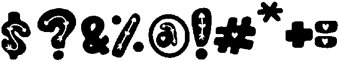 CUPID Regular otf (400) Font OTHER CHARS