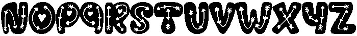 CUPID Regular otf (400) Font UPPERCASE