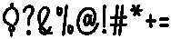 CUPIDS CANDY Regular otf (400) Font OTHER CHARS