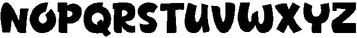 CUTE JUROH Regular ttf (400) Font LOWERCASE