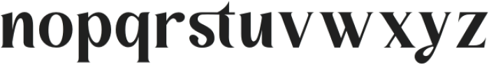 Cuaos bestin Regular otf (400) Font LOWERCASE