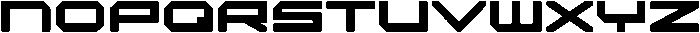 CubeQ V2 Bold otf (700) Font LOWERCASE