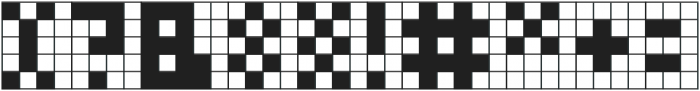 Cubes I ttf (400) Font OTHER CHARS