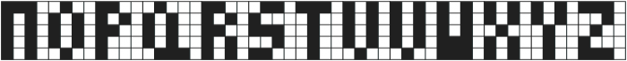 Cubes II ttf (400) Font UPPERCASE