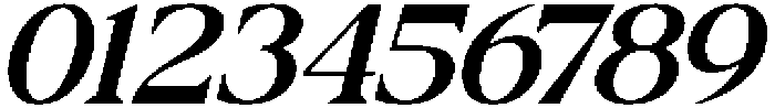 Cubic Ranger Italic otf (400) Font OTHER CHARS