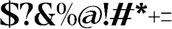 Cubic Ranger otf (400) Font OTHER CHARS