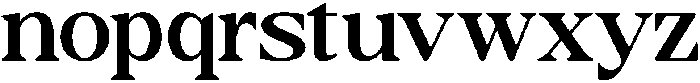 Cubic Ranger otf (400) Font LOWERCASE