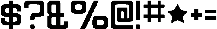 Cubicraft Regular otf (400) Font OTHER CHARS