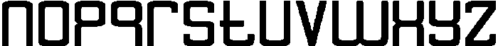 Cubicraft Regular otf (400) Font LOWERCASE