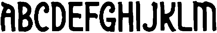 Cubina ttf (400) Font UPPERCASE