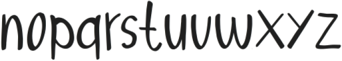 Cuckoo Regular ttf (400) Font LOWERCASE