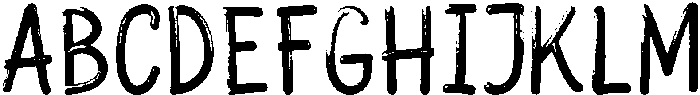 Cucumber Regular otf (400) Font UPPERCASE