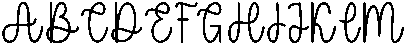 Cucumber Regular otf (400) Font UPPERCASE
