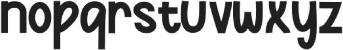 Cuddela Regular otf (400) Font LOWERCASE