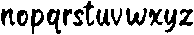 Cudozu ttf (400) Font LOWERCASE