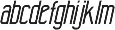 Cukils Extra Light Italic otf (200) Font LOWERCASE