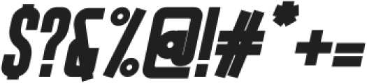 Cukils Semi Bold Italic otf (600) Font OTHER CHARS
