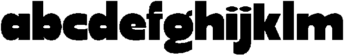 Cuko otf (400) Font LOWERCASE