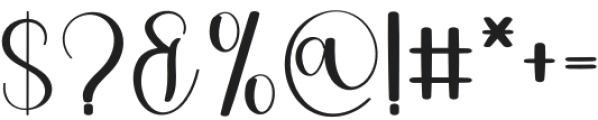 Culture Script Regular otf (400) Font OTHER CHARS