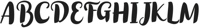 Cumiskat Regular otf (400) Font UPPERCASE