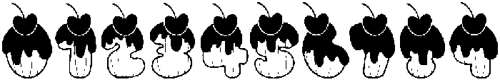 Cupcake Regular otf (400) Font OTHER CHARS