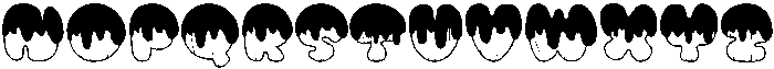 Cupcake Regular otf (400) Font LOWERCASE