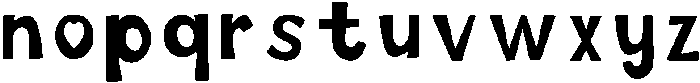 Cupcake Regular otf (400) Font LOWERCASE