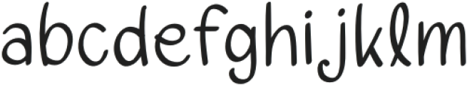 CupcakeLoveRegular otf (400) Font LOWERCASE