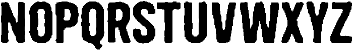 Cupertinos Rough otf (400) Font LOWERCASE