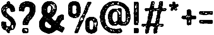 Cupertinos Texture otf (400) Font OTHER CHARS
