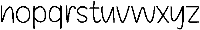 Cupid's Candy otf (400) Font LOWERCASE
