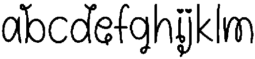 Cupids Notes Regular otf (400) FONT