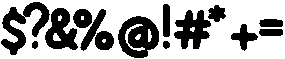 Cupu ttf (400) Font OTHER CHARS