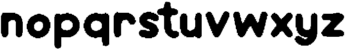 Cupu ttf (400) Font LOWERCASE