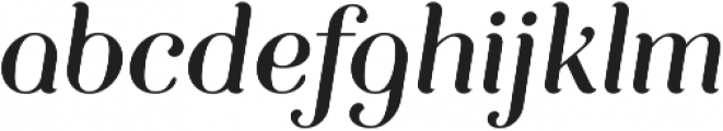 Curator Italic Black otf (900) Font LOWERCASE
