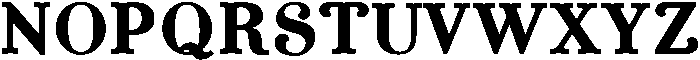 Curator MX regular otf (400) Font UPPERCASE