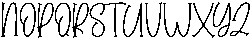 Curly Funky Regular otf (400) Font LOWERCASE