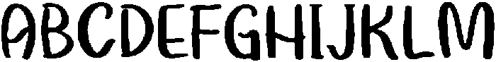 Curly Hair Regular otf (400) Font UPPERCASE