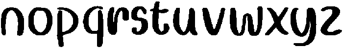 Curly Hair Regular otf (400) Font LOWERCASE