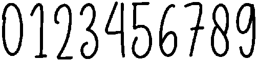 Curly Regular otf (400) Font OTHER CHARS
