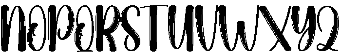 Curly Regular otf (400) Font UPPERCASE