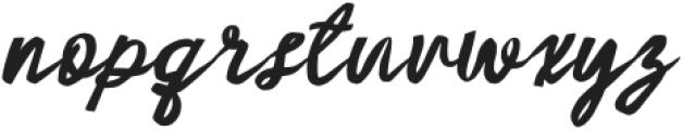 Curly Ribbon Bold otf (700) Font LOWERCASE