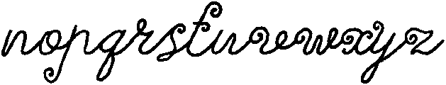 Curly Story Regular otf (400) Font LOWERCASE