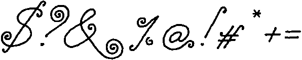 Curly Story Regular ttf (400) Font OTHER CHARS