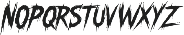 Curse Regular otf (400) Font UPPERCASE