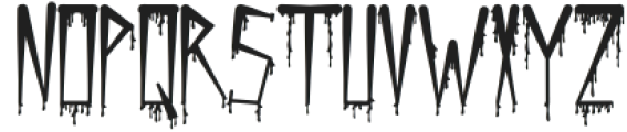 Cursed Blood otf (400) Font UPPERCASE