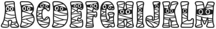 Cursed Mummy Regular otf (400) FONT