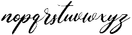 Cursivea Regular otf (400) Font LOWERCASE