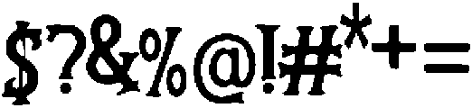 Cusi ttf (400) Font OTHER CHARS